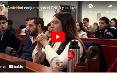 Actividad conjunta con el PNUD y la Juventud Interpartidaria.